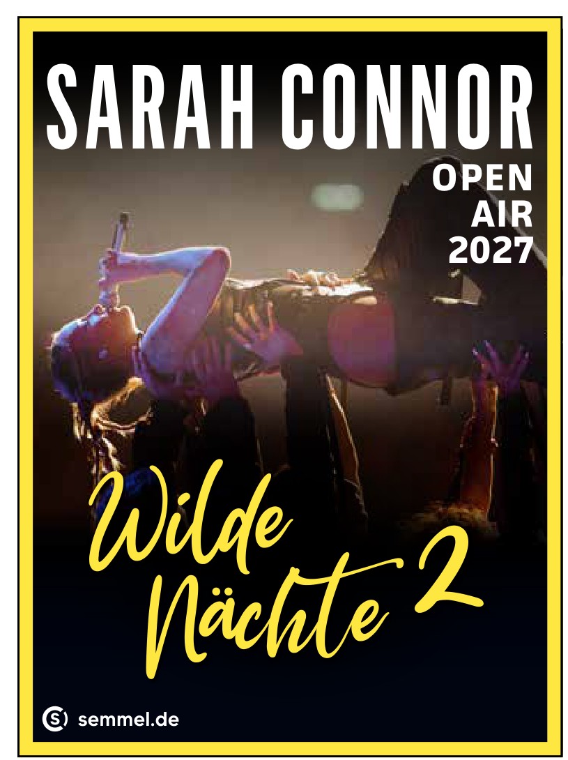 Sarah Connor Veranstaltungsplakat